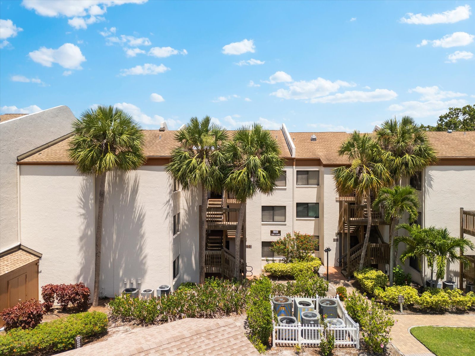 primary bedroom with king bed and attached bathroom in Bayview Beauty